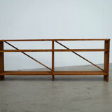 1970's Scandinavian pine open sideboard