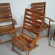 Ico Parisi garden seating set by Reguitti chairs / table