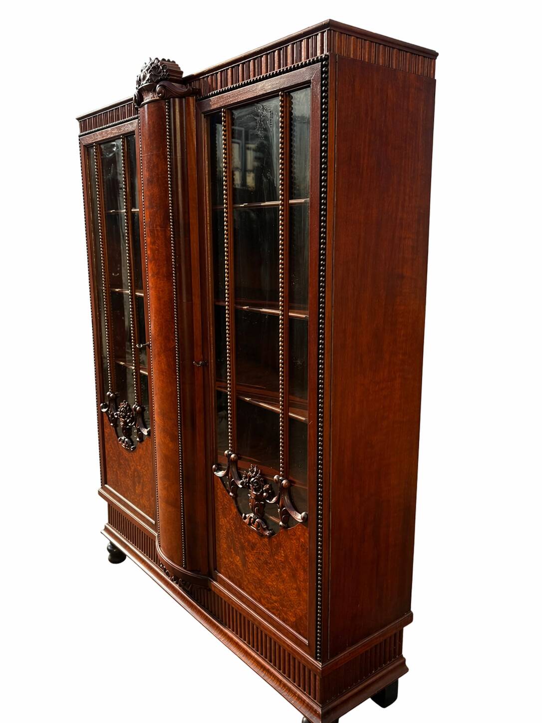 Louis XVI Style Antique Display Cabinet / Vitrine – Early 20th Century