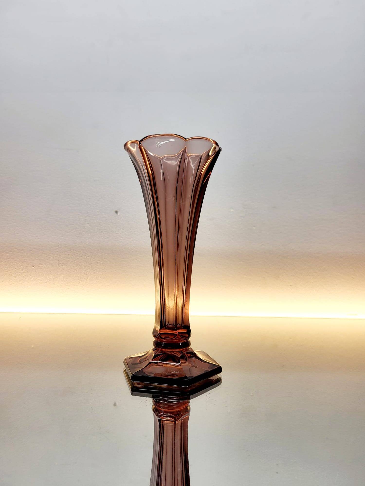 Val Saint Lambert vasque Art déco, série Luxval modèle Américain S, paires