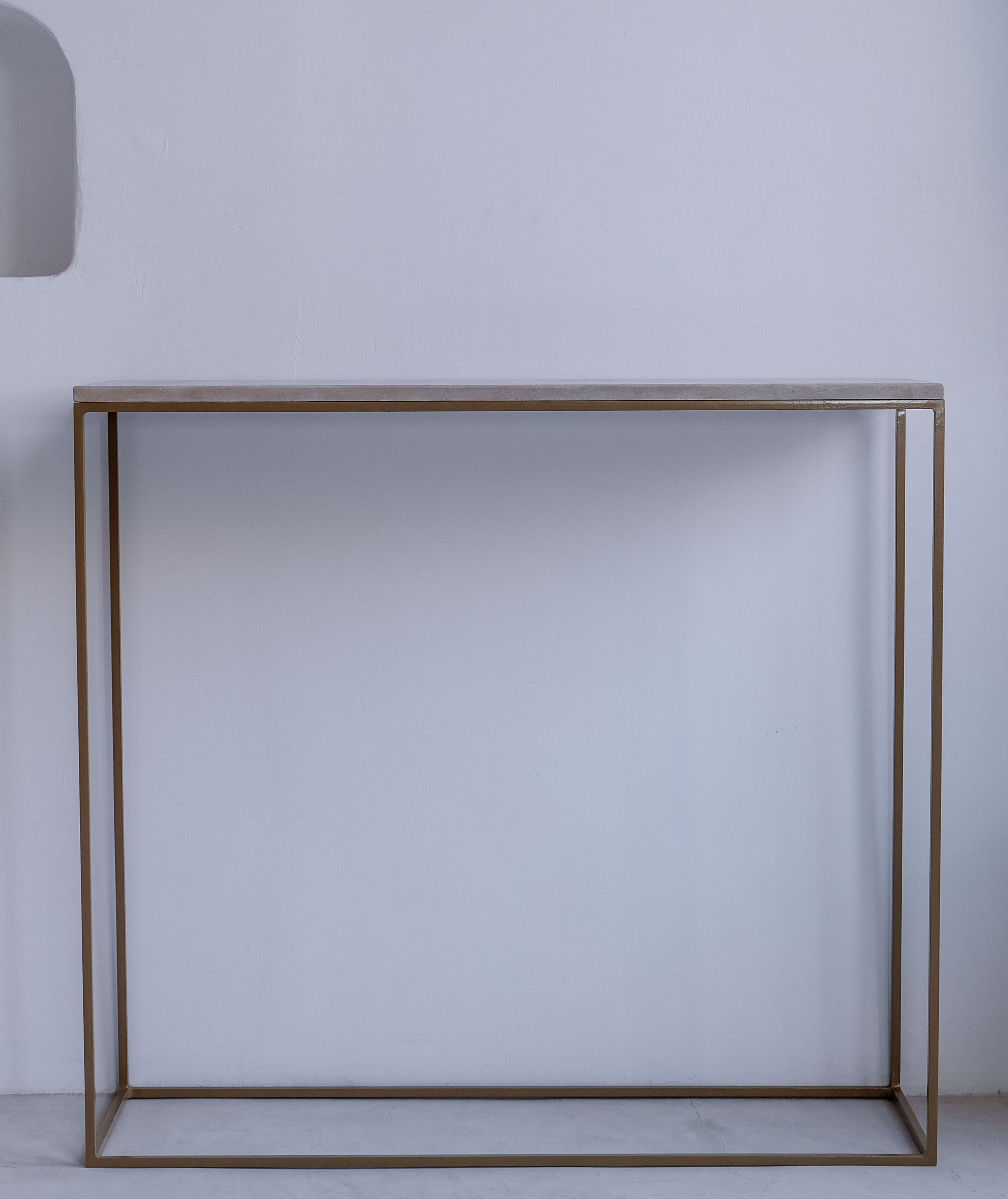 Florence marble console L100 x P30 x L85