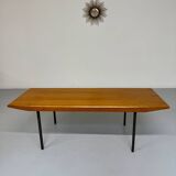 Ancienne table basse bois design Wilhelm Renz style scandinave vintage an60