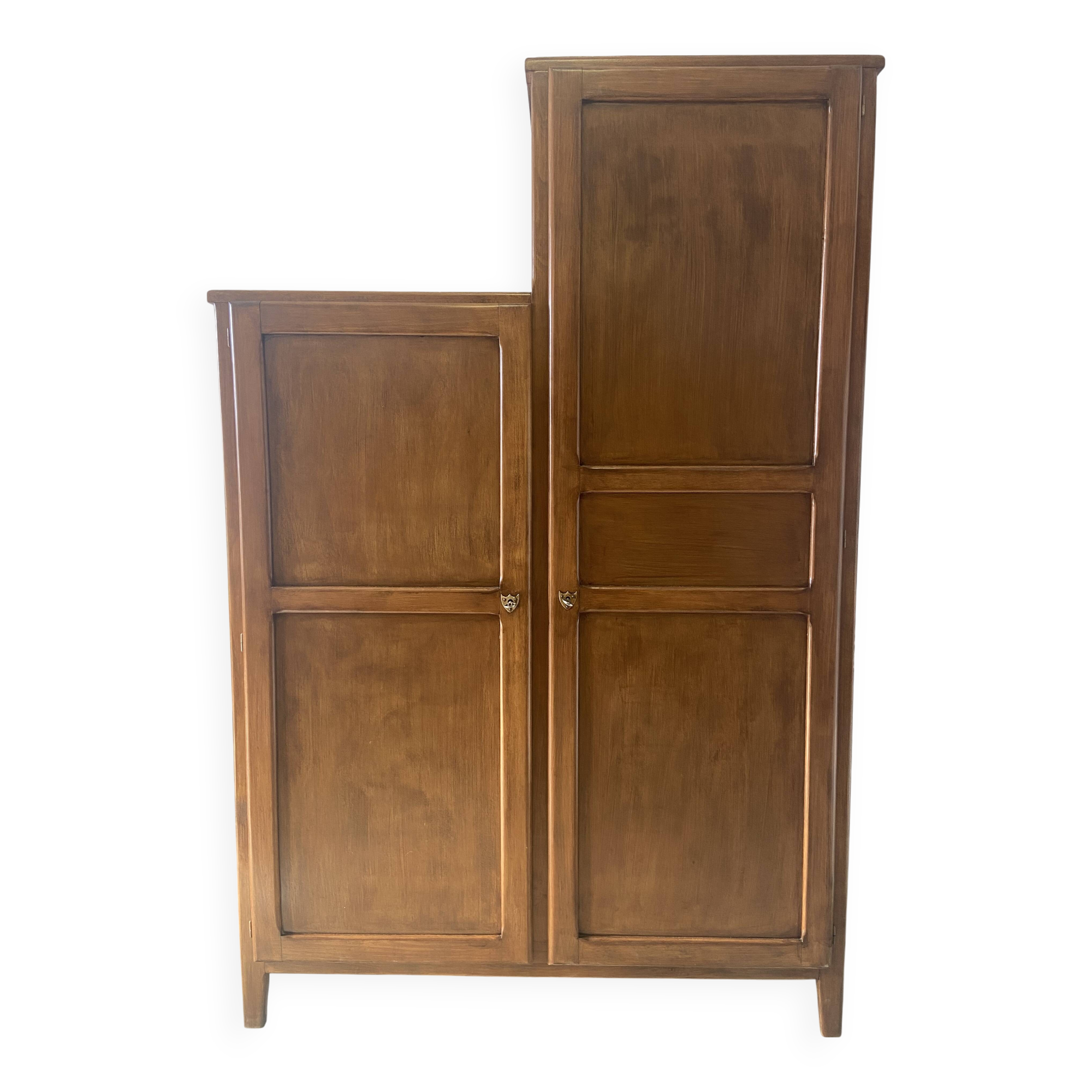 Vintage asymmetrical wardrobe