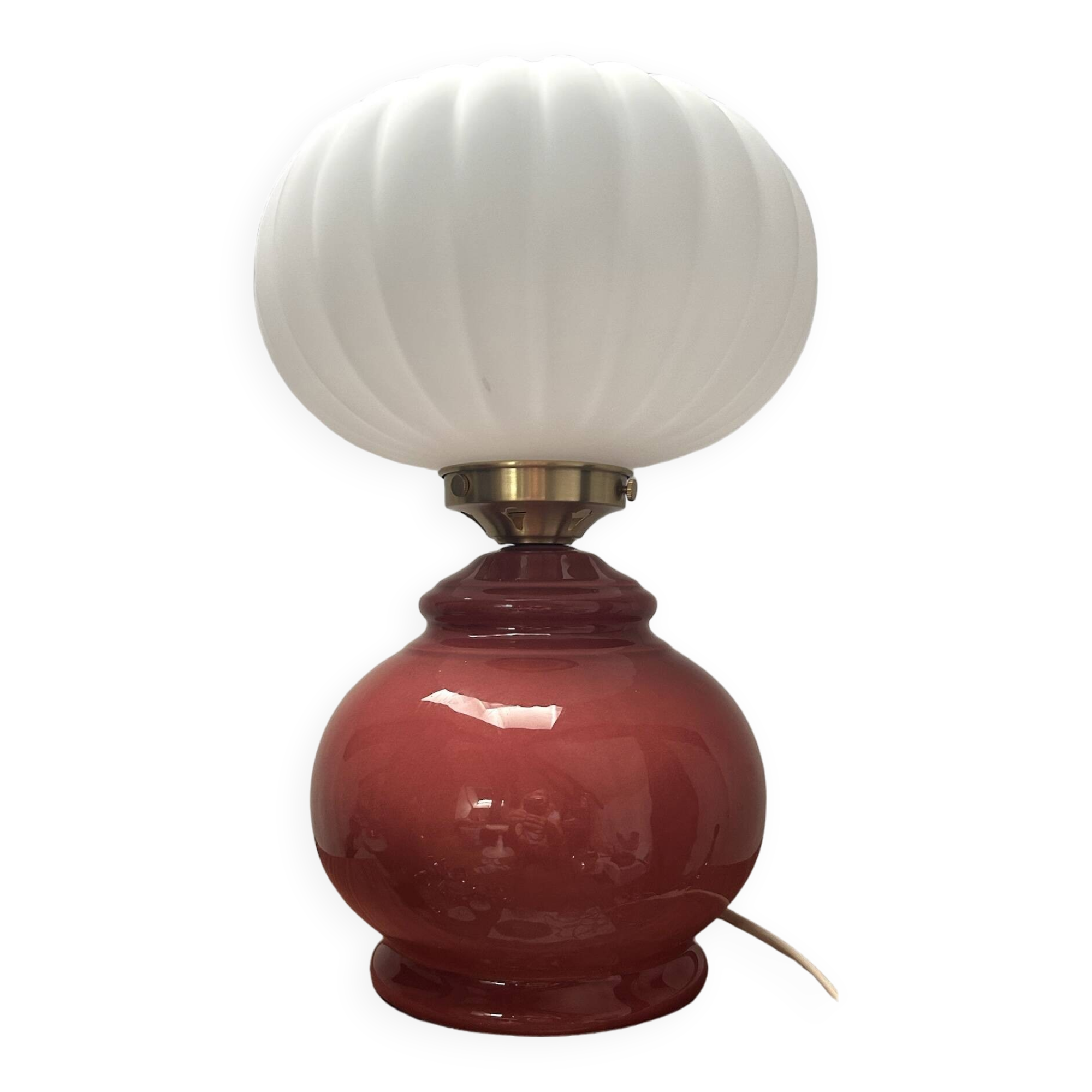 Lampe vintage globe