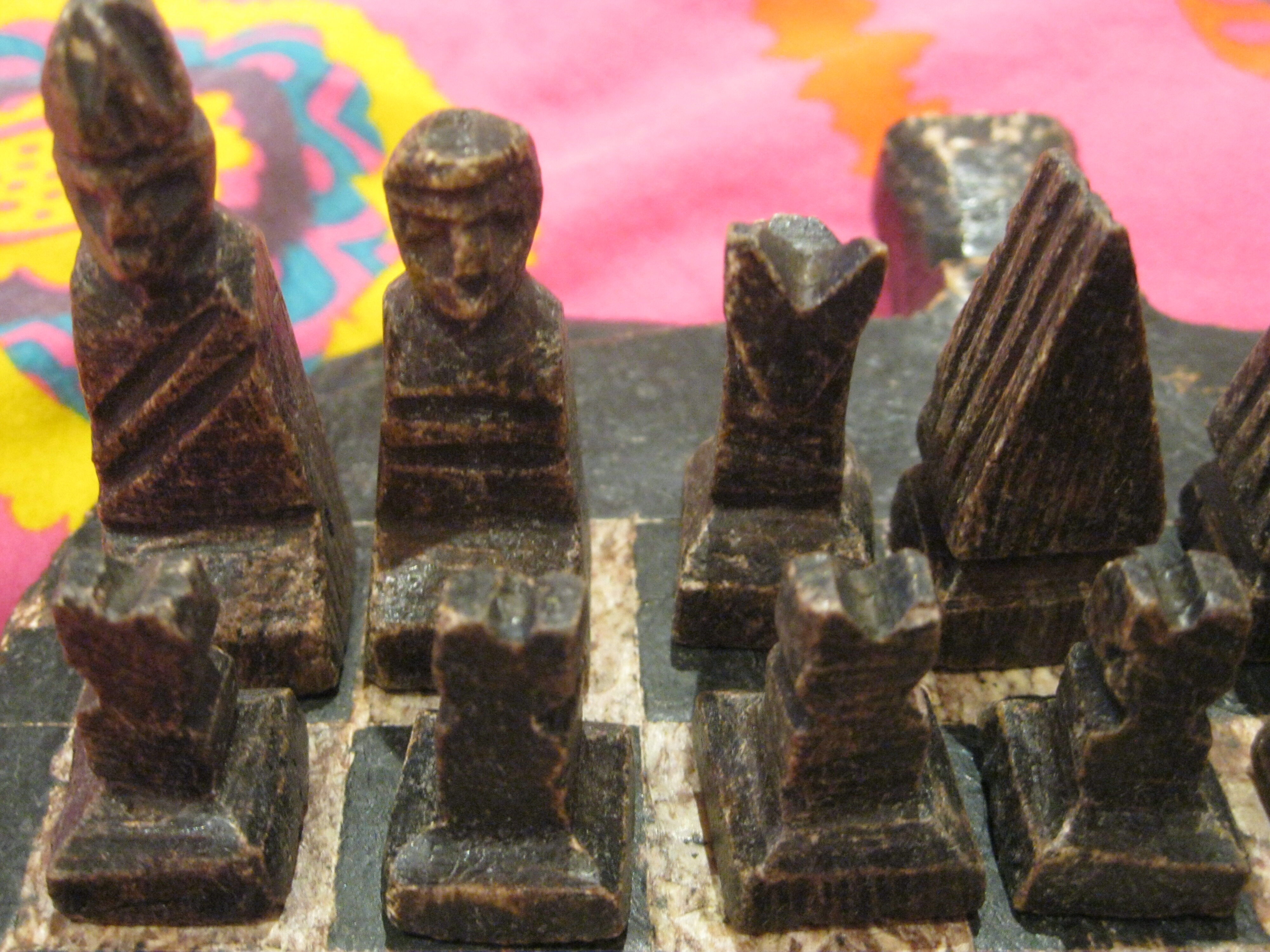 Stone chess game