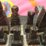Stone chess game