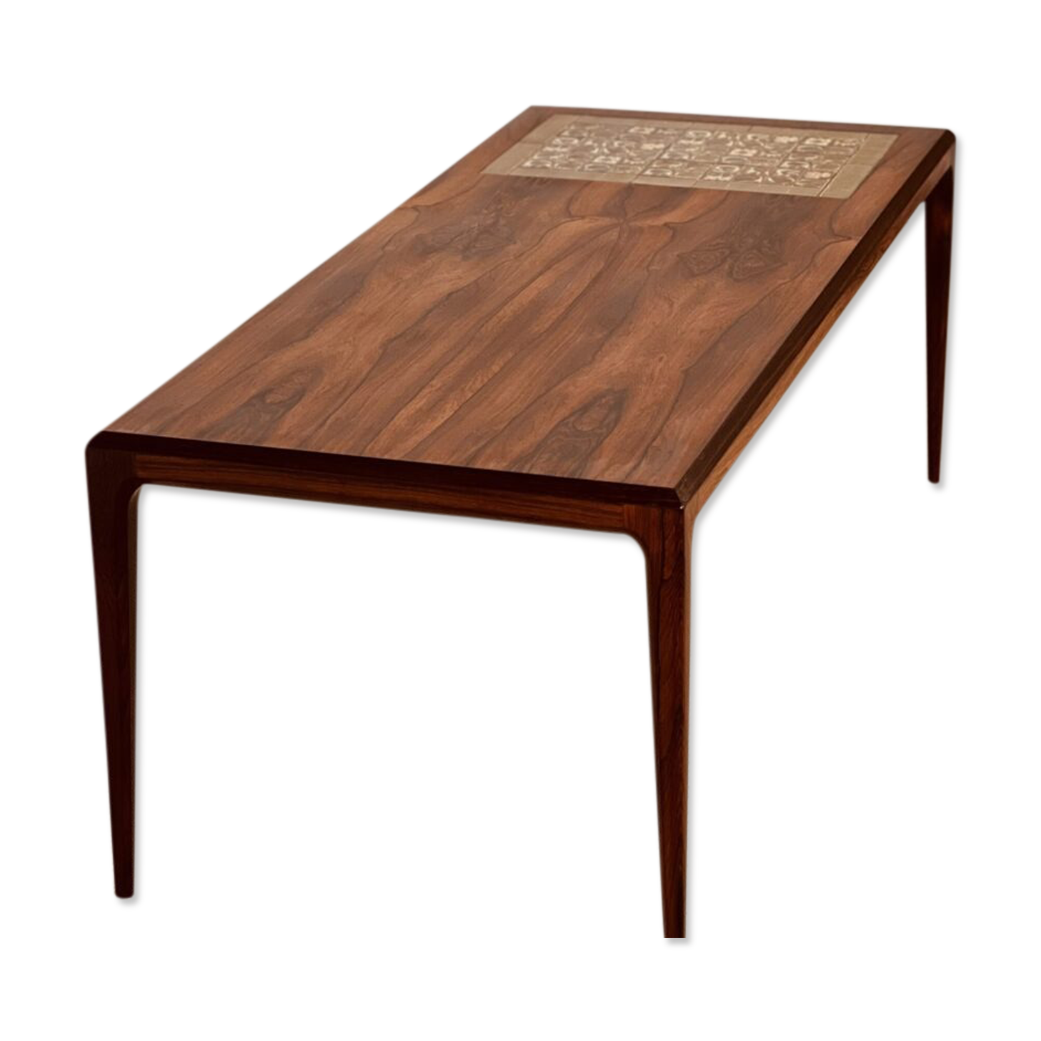 Table basse danoise par Johannes Andersen pour CFC en palissandre