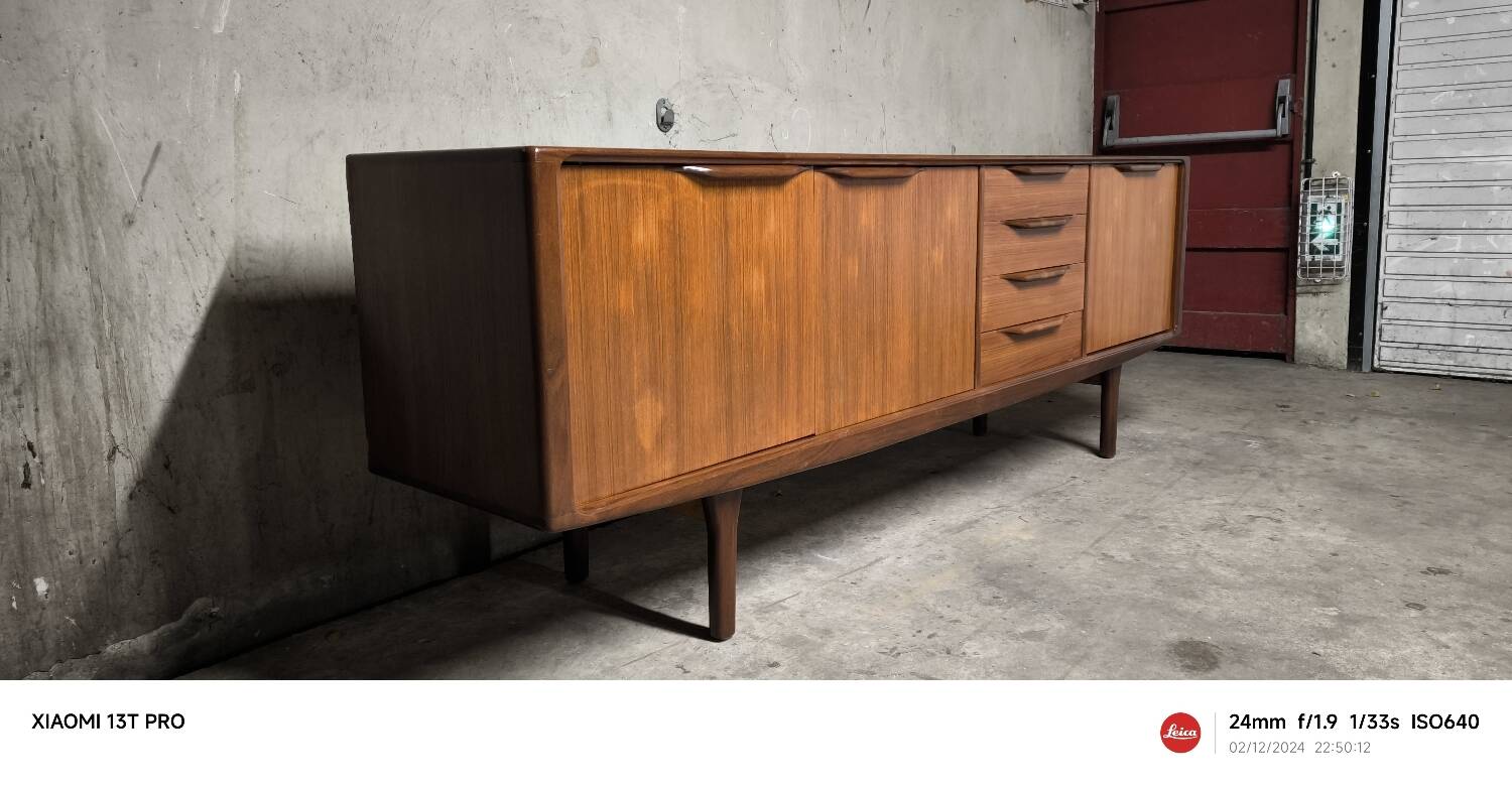 Vintage Scandinavian teak sideboard 1960