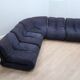 Claudio Vagnoni "Pagru" modular sectional sofa for 1P, 1970s (5 Pieces)