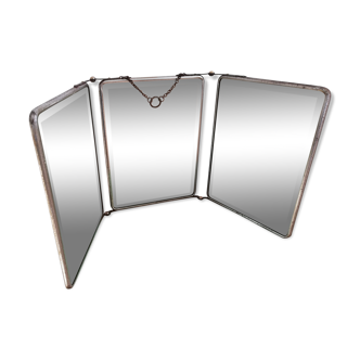 Vintage barber mirror  54x24cm