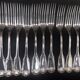 Silver shell cutlery