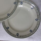 4 dessert plates from St Amand