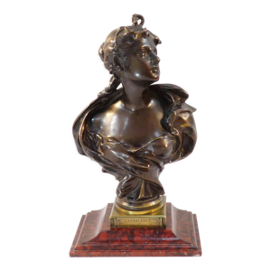 Buste en bronze par Felix Pierre
