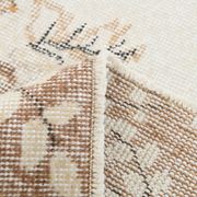 6x10 Cream & Beige Oriental Turkish Area Rug, 193x298Cm