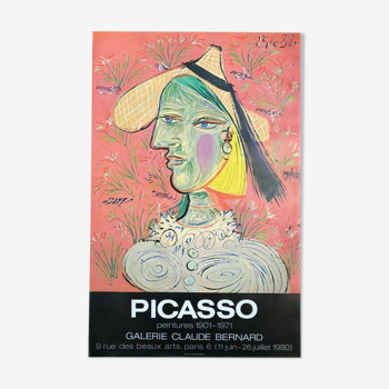 Affiche Pablo Picasso 1980