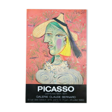 Pablo Picasso 1980 Large Vintage Offset Lithograph From A Painting