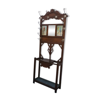 Art Deco coat rack