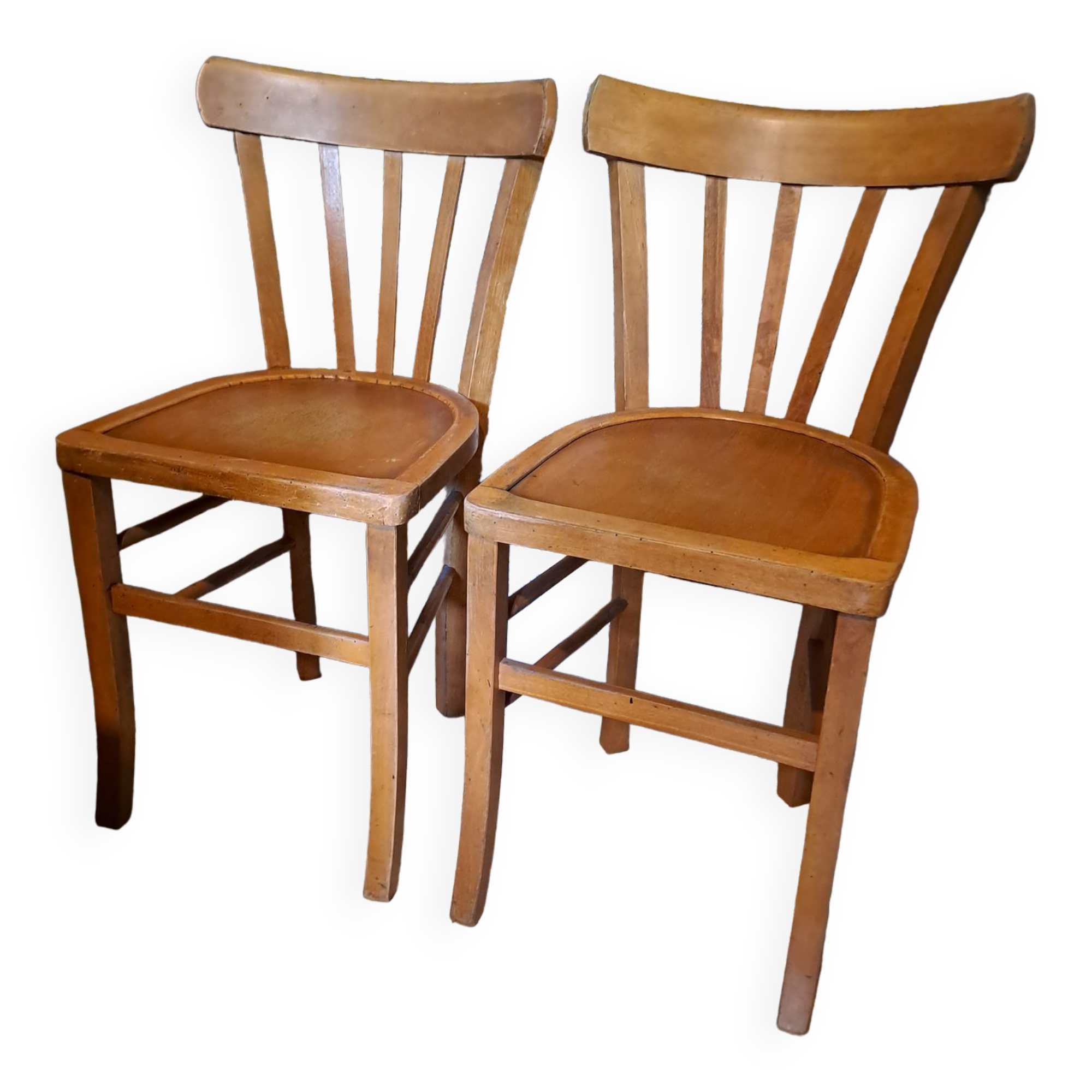 Bistrot chair blond wood 1950