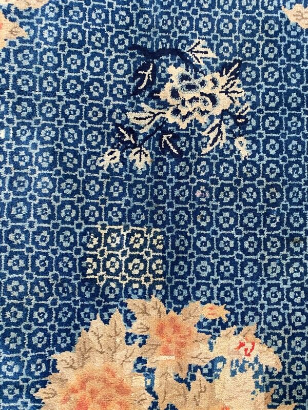 Old Chinese art deco rug spekin 150x190 cm