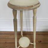 Vintage wooden harness with 2 trays