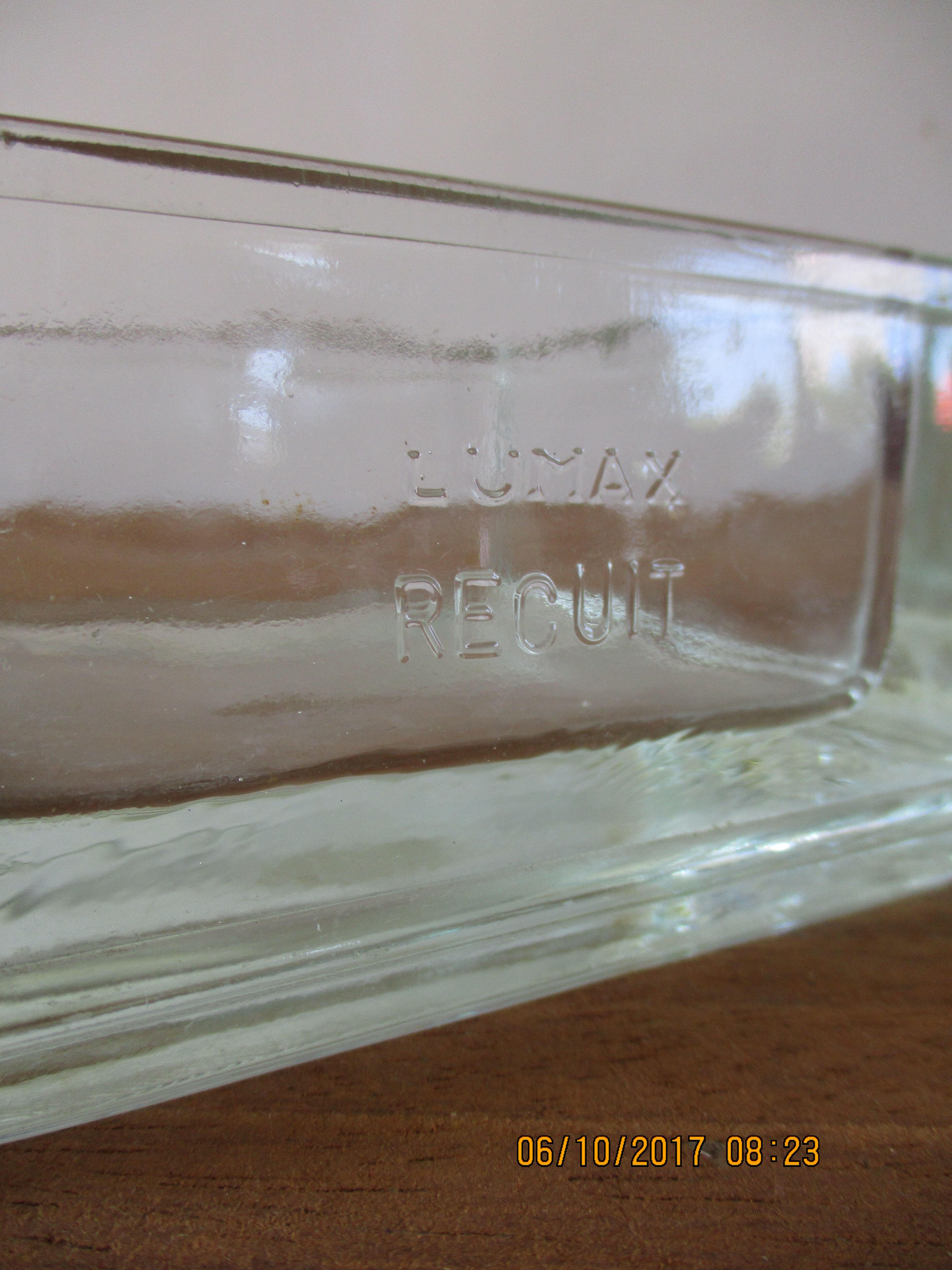 Empty pocket Lumax annealed design 60s