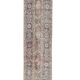 Vintage Turkish rug from Oushak, handwoven 66x730 cm