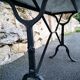 Marble bistro table