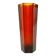 Art Deco vase, pressed glass, Zawiercie Glassworks, Poland, 1930s