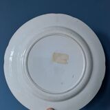 Dish plate in Terre de Fer XIXth, Choisy-Le-Roi