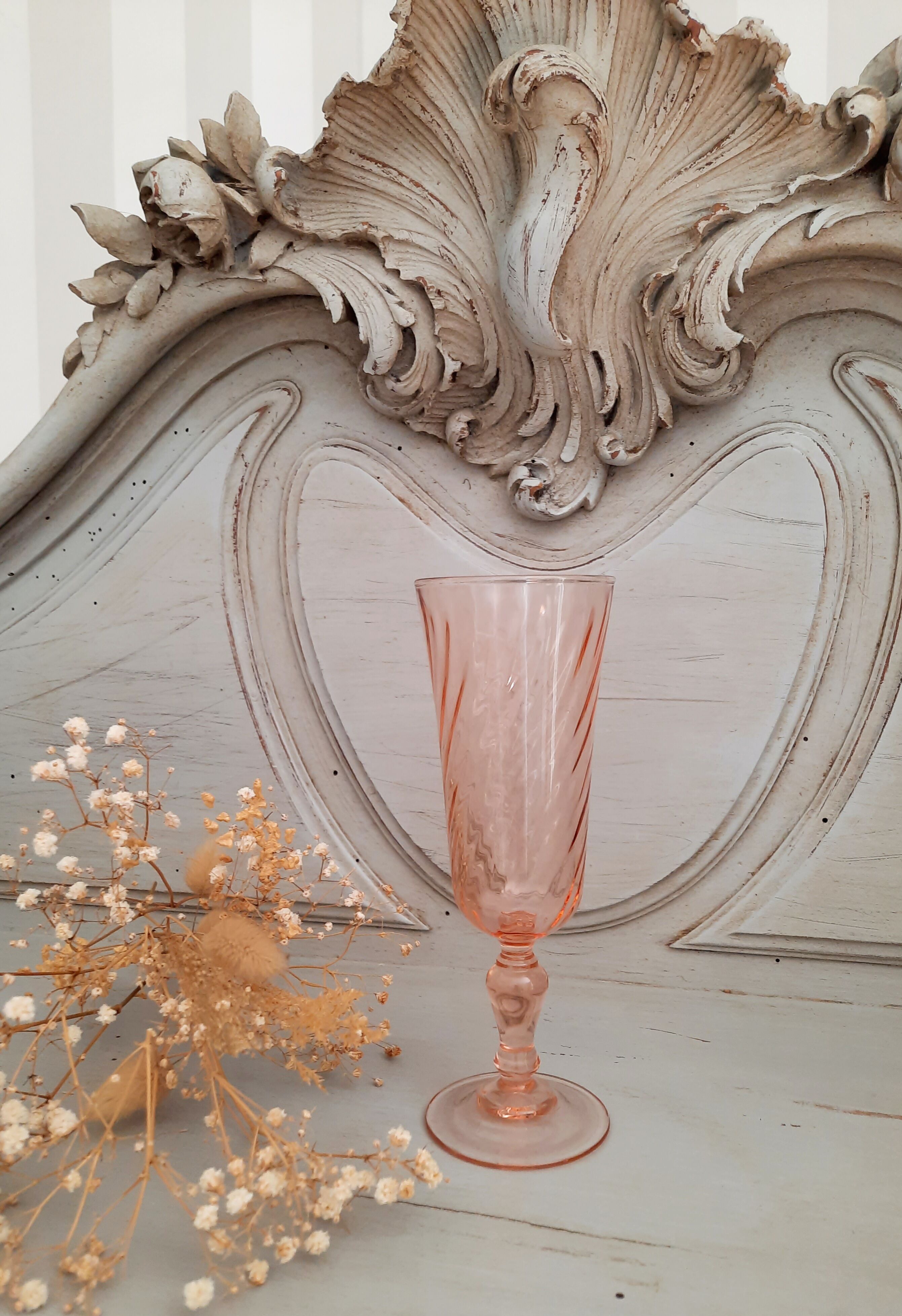 Rosaline champagne flutes from Luminarc