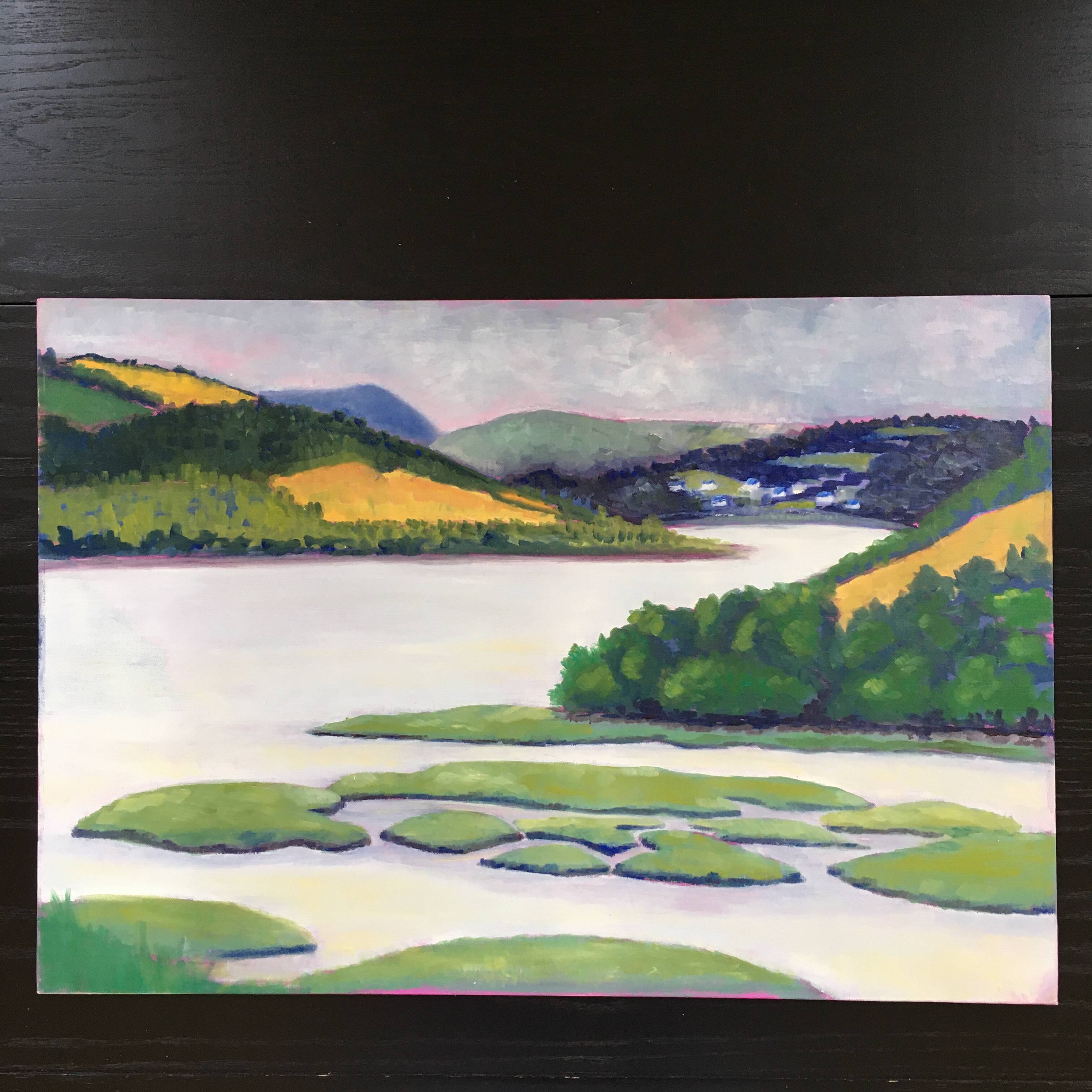 Painting Breton abers