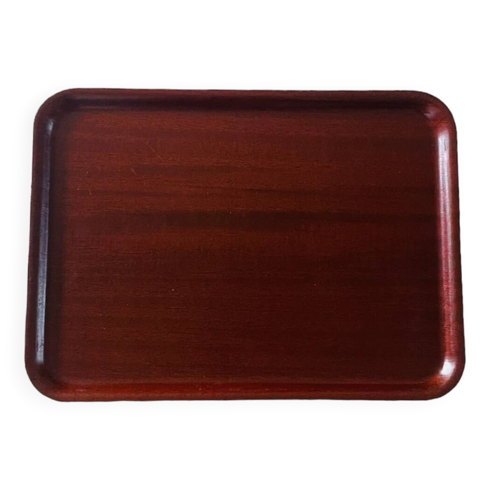 Vintage post-formed teak top