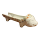 Porcelain pig's head serving dish for sausage