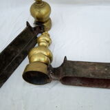 Pair of Louis Philippe period bronze channels