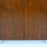 Garde-robe en acier chromé et tubulaire Bauhaus de Hynek Gottwald, années 1940.