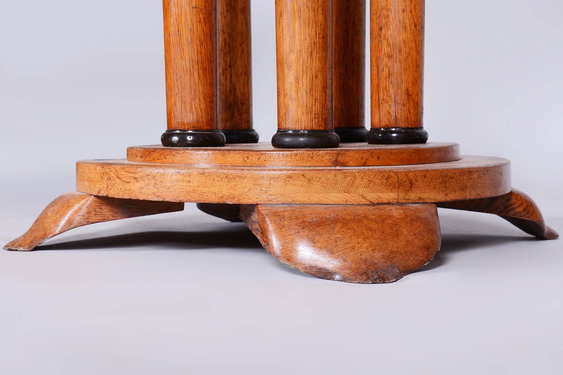 Biedermeier Dining Table in Oak, Austria, 1830s