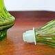 Bouteille Empoli Mid-Century en verre vert