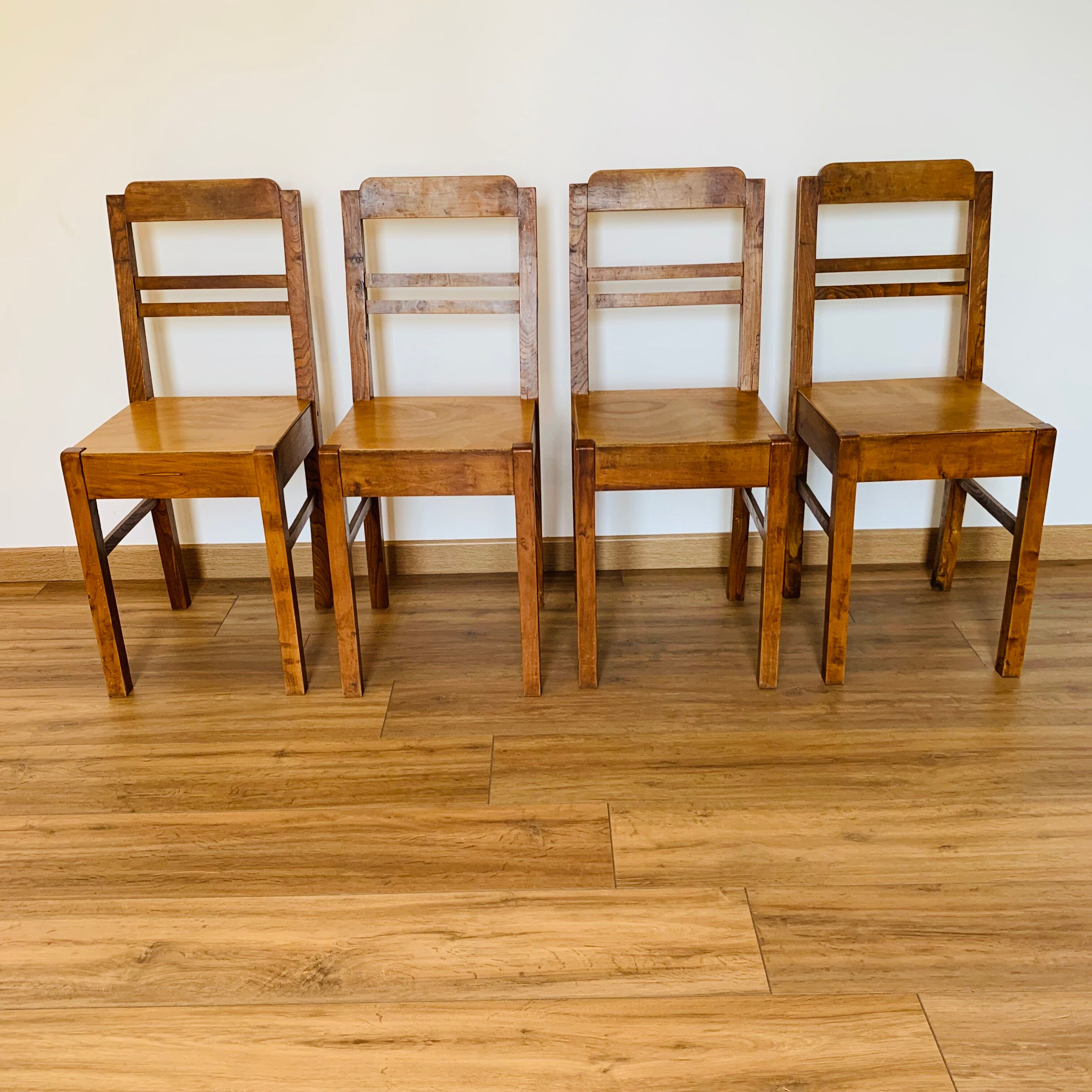 Set of 4 chairs 60s
