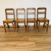 Set of 4 chairs from the 1960s.