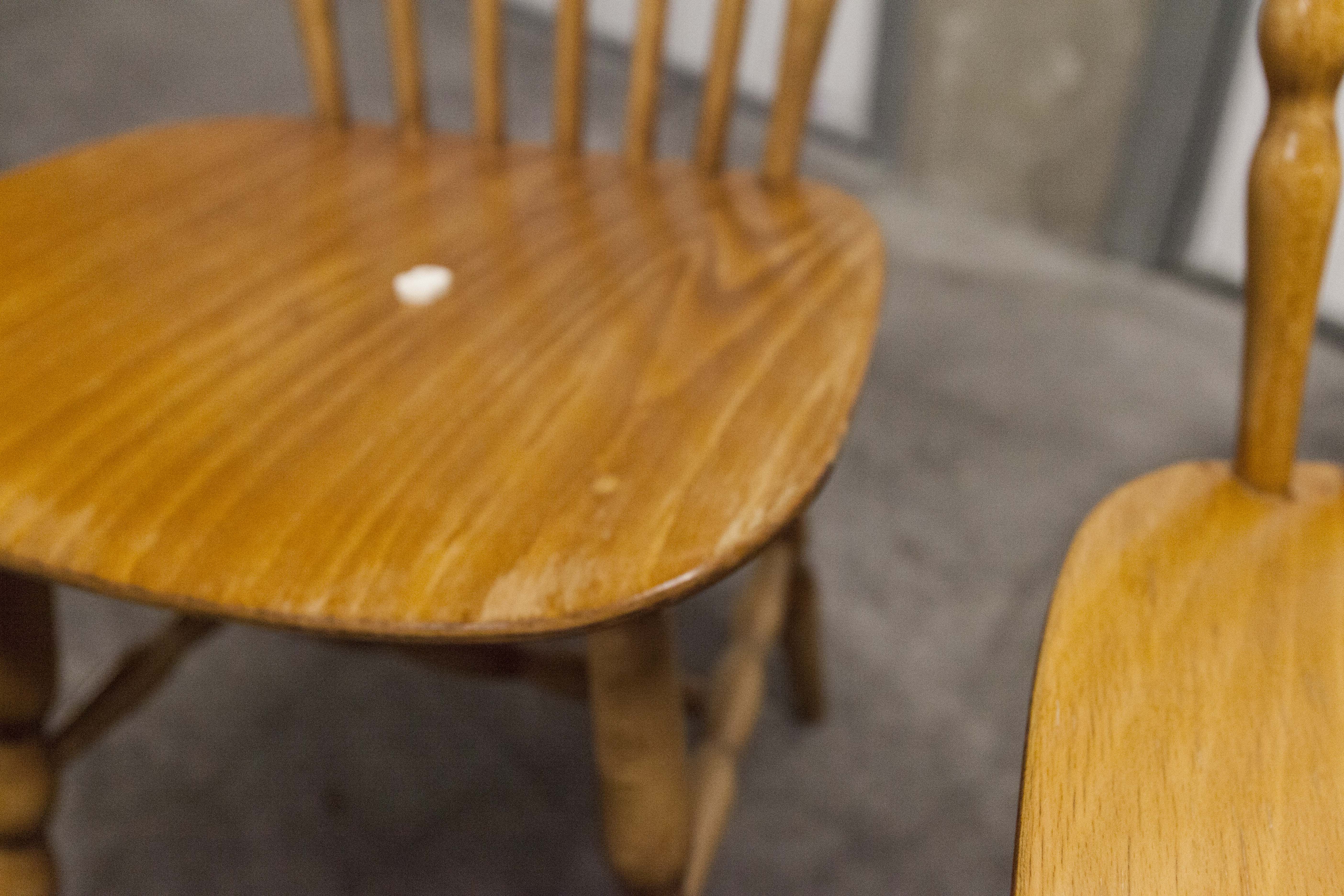 Set of 8 Baumann chairs "Florida"