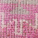 3x10 Oriental Pink Wool Turkish Runner Rug, 89x295Cm SK 18196