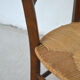 Chaise bois et paille