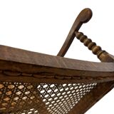 Art Deco chair minimalist oak wicker minimalist design