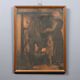 Modern painting by Giuseppe Siccardi, chalks and pencils on paper from the 1900s.