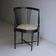 Chaise avec accoudoirs attribuée à Adolf Loos, années 40