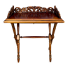 Victorian style ornate carved folding table, 1920s