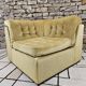 Vintage corner fireside chair 1970"