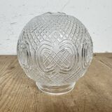 Vintage White Porcelain Pendant Light, 1970s