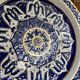 Pair of Vintage Rhodian Hand-Painted Ceramic Plates – Ibiscus Keramik – 24K