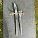10 brass antelope knife holders
